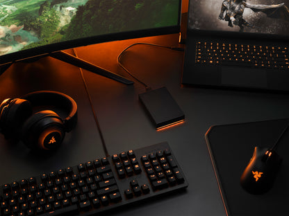 Disco Duro Seagate Externo Firecuda 5TB 2.5 Portatil USB 3.2 Color Negro Windows Mac Gaming Led RGB