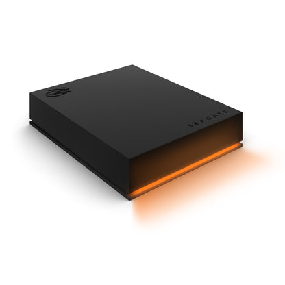 Disco Duro Seagate Externo Firecuda 5TB 2.5 Portatil USB 3.2 Color Negro Windows Mac Gaming Led RGB