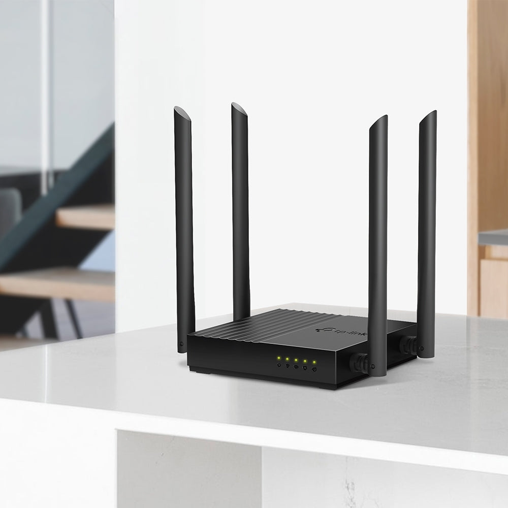 Router Gigabit Tp-link MU-MIMO inalámbrico ?C1200 867 Mbps en la banda de 5 GHz y 400 Mbps en la banda de 2.4 GHz