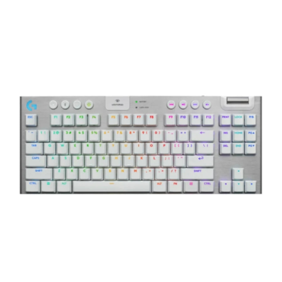 Teclado Logitech G915 X  LightSpeed TKL Blanco