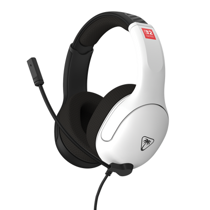 Auriculares de juego con cable Turtle Beach Airlite Fit  White Black para Nintendo Switch 2