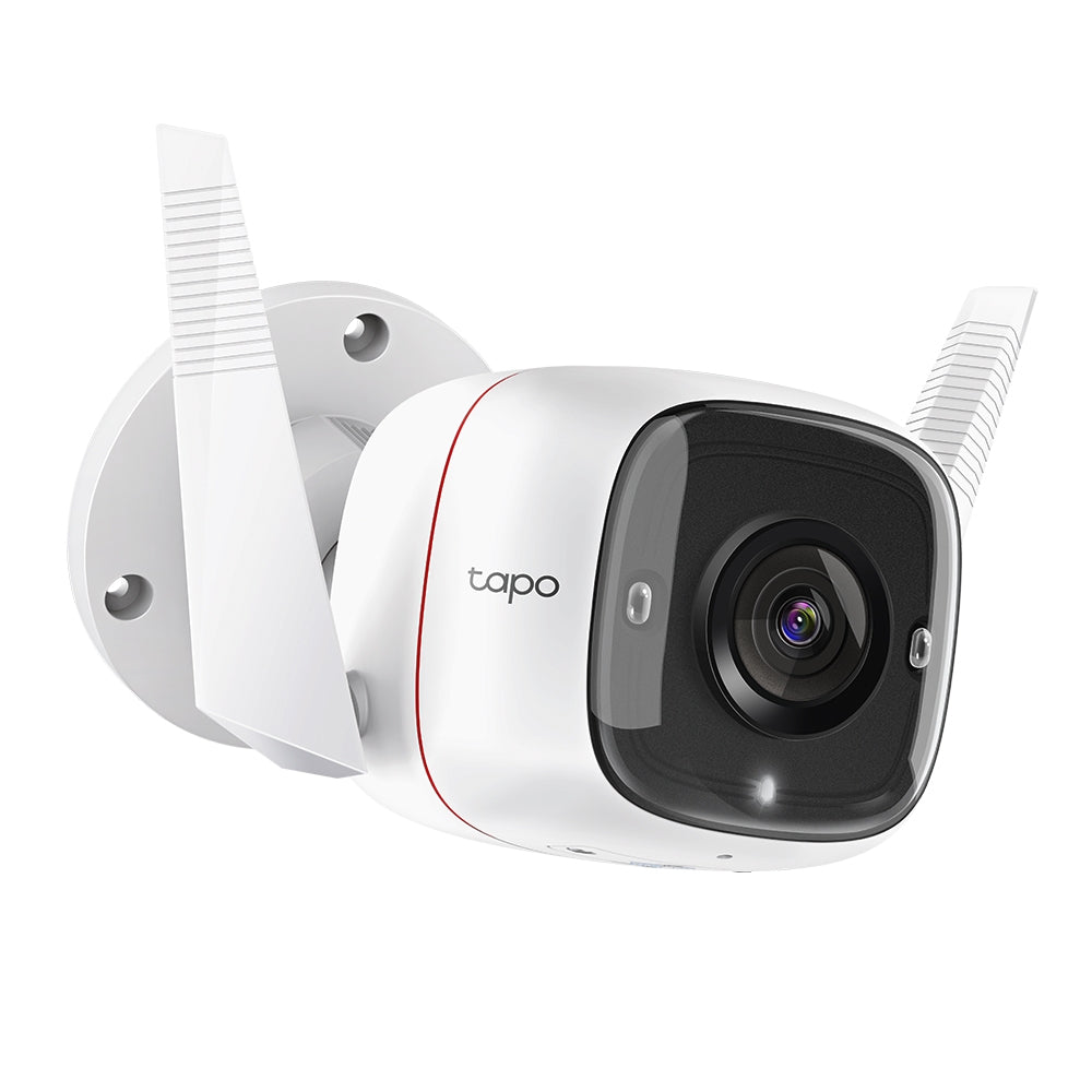 Cámara de seguridad Wi-Fi Tapo de Tp-link para exteriores 2K (2304x1296) 2.4 GHz 2T2R 2 × Externaliores