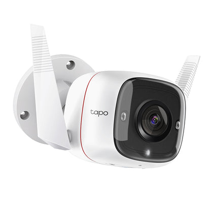 Cámara de seguridad Wi-Fi Tapo de Tp-link para exteriores 2K (2304x1296) 2.4 GHz 2T2R 2 × Externaliores