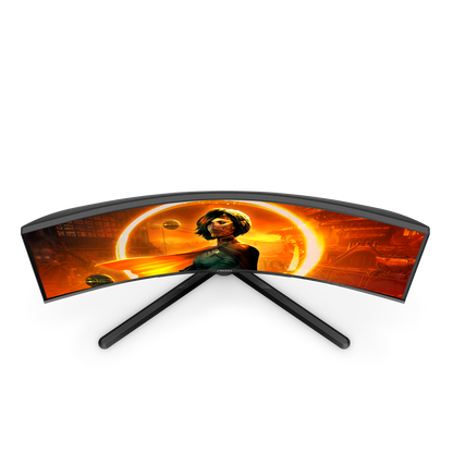 Monitor AOC 31.5" Gaming Curvo C32G3E Led 1920x1080 Full HD FreeSync 165Hz HDMI DisplayPort Negro