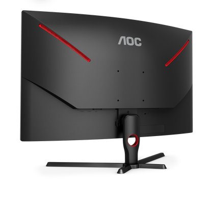 Monitor AOC 31.5" Gaming Curvo C32G3E Led 1920x1080 Full HD FreeSync 165Hz HDMI DisplayPort Negro