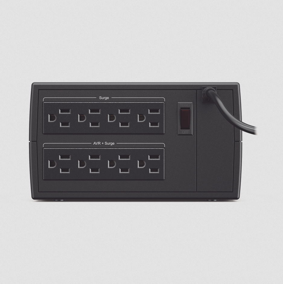 UPS Cyberpower 2000VA/1000WA 120+/-10% Vca Regulador de Voltaje (AVR)