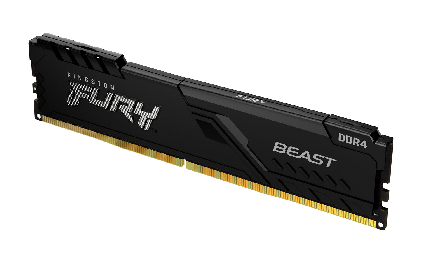 Memoria Ram Kingston FURY Beast 8 GB 3200MHz DDR4 CL16 DIMM Color Negro