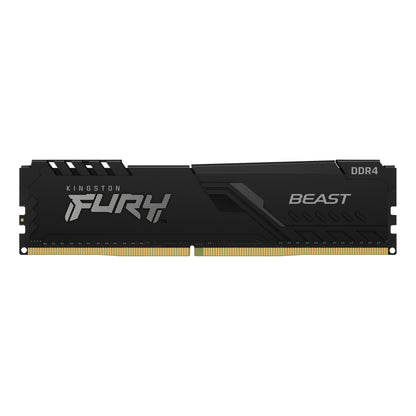 Memoria Ram Kingston FURY Beast 8 GB 3200MHz DDR4 CL16 DIMM Color Negro