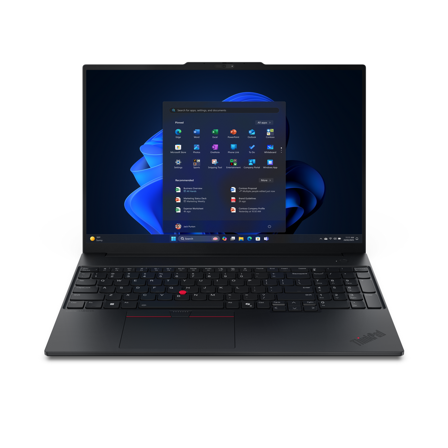 Laptop Lenovo ThinkPad E16 AMD G3 AMD Ryzen 5 16 32GB 1TB SSD AMD Radeon 740M 1YR Onsite 1CourierCarryin