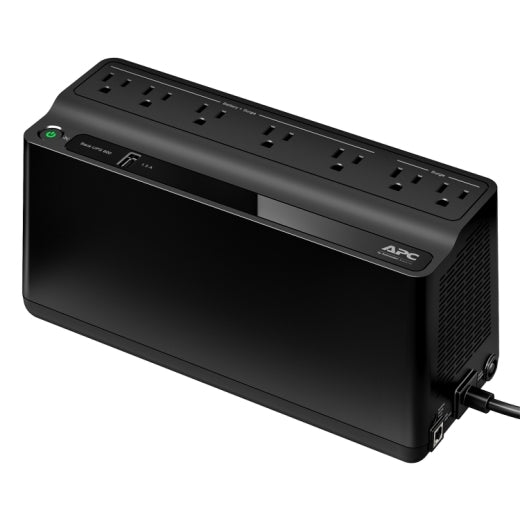 UPS APC Back ES 600VA/330W 120V Batería Plomo 7 Contactos Color Negro
