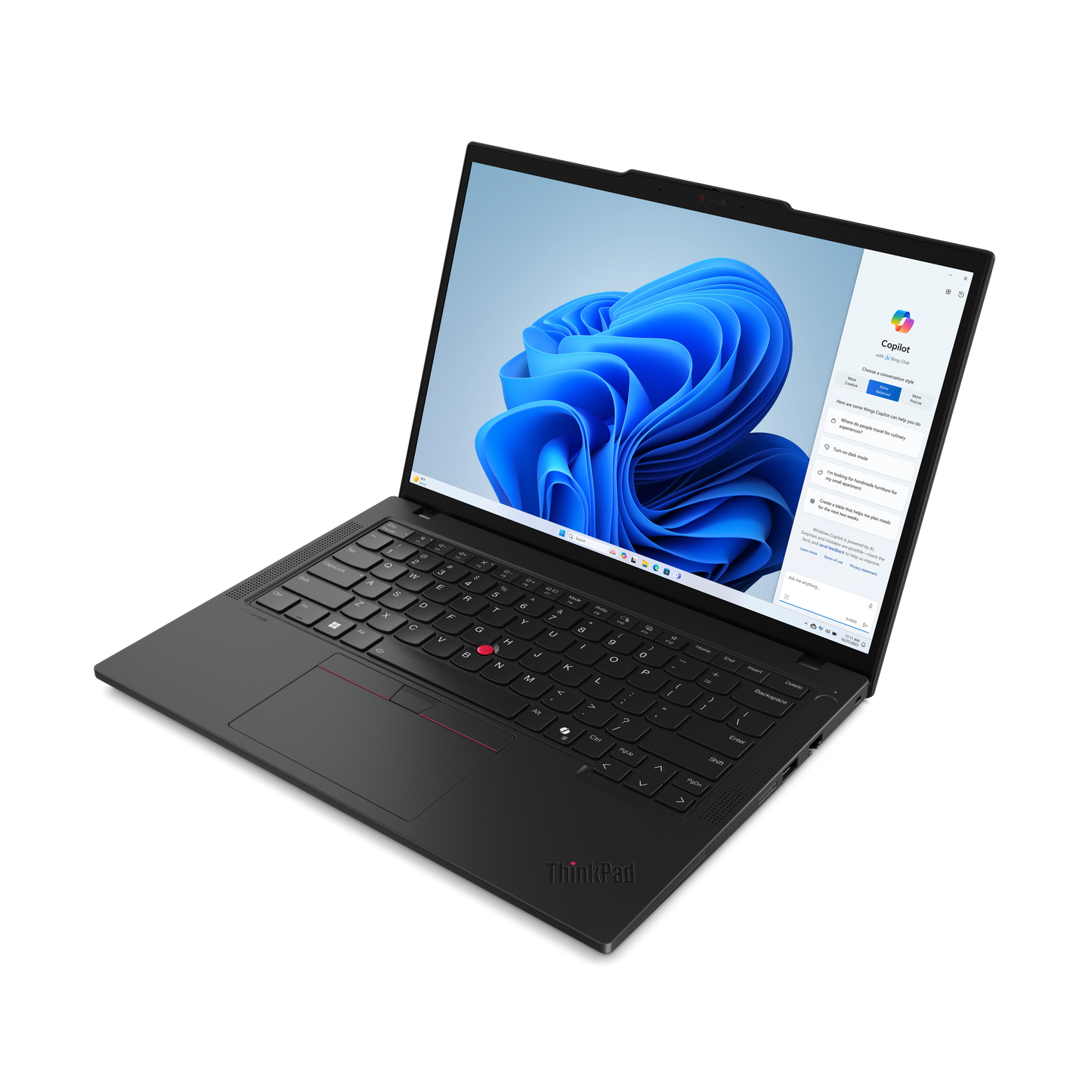 Laptop Lenovo TP T14 G5 IntelCoreUltra 7 155U NonTouch Windows 11Pro 64 32GB 1TB SSD 3YR PremierSupport