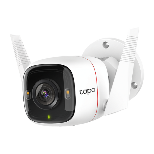 Cámara de seguridad Wi-Fi Tapo de Tp-link para exteriores 2K QHD (2560x1440) 2.4 GHz 2T2R 2 × External