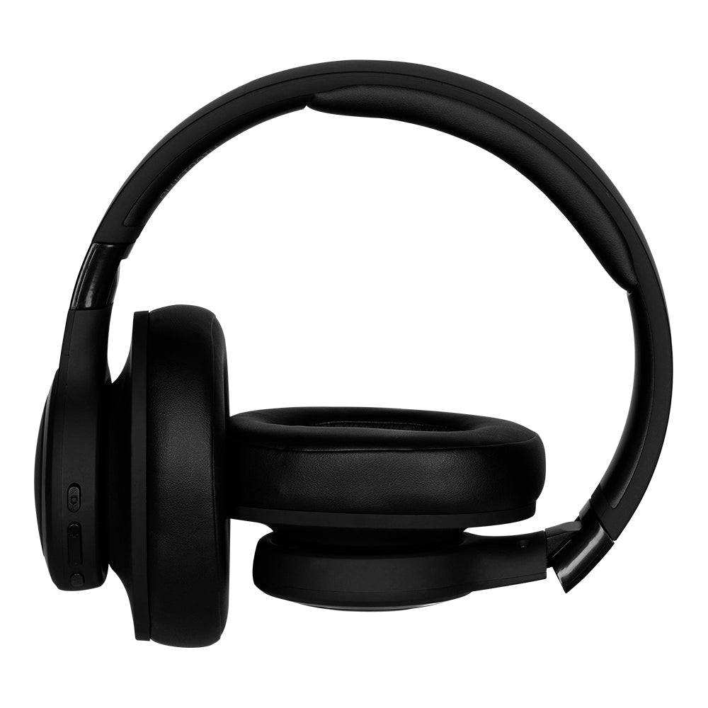 Vorago HPB-205-BK auricular y casco Auriculares Inalámbrico y alámbrico Diadema Llamadas/Música USB Tipo C Bluetooth Negro