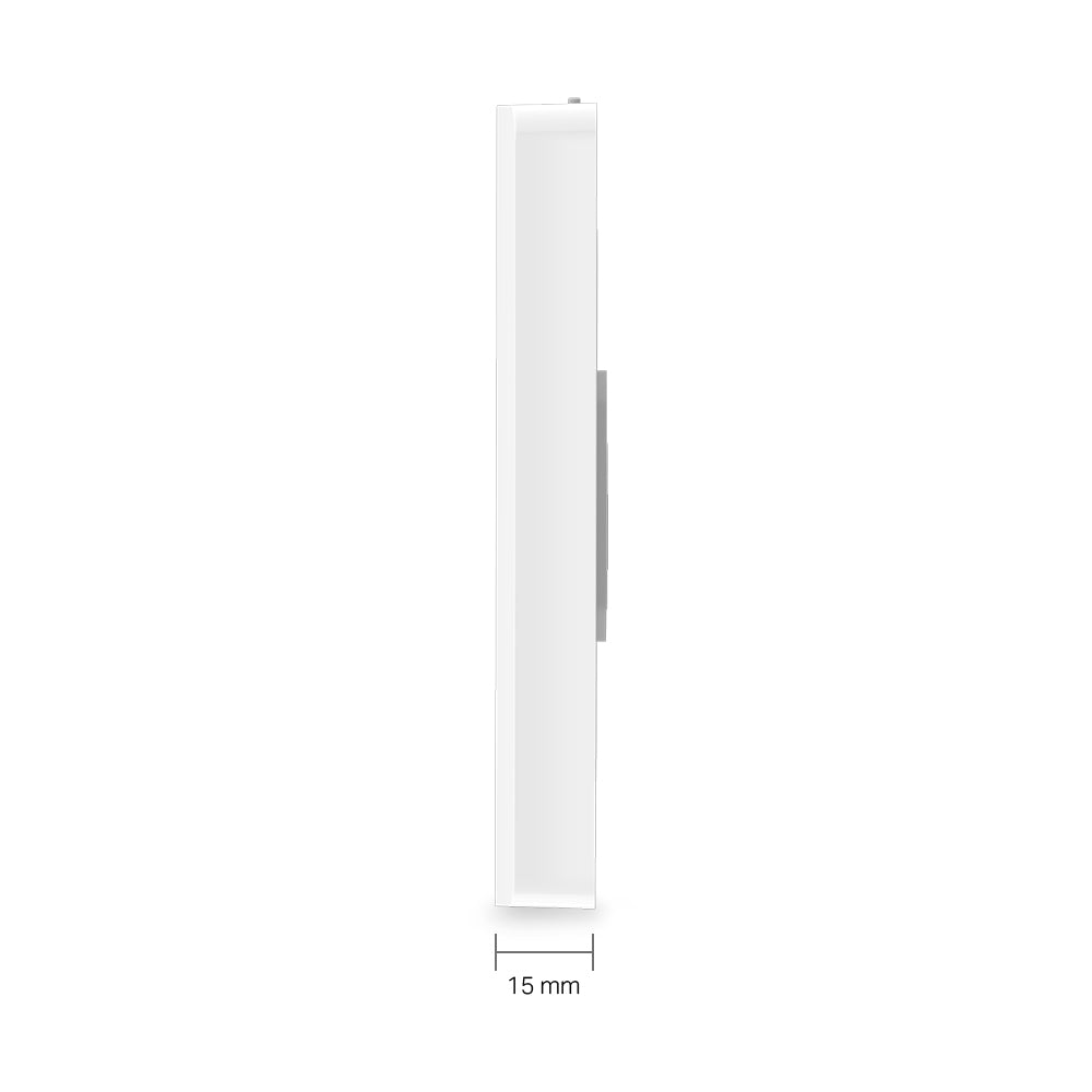 Punto de Acceso TP-Link Wall-Plate Dual-Band Wi-Fi Uplink: 1× Gigabit