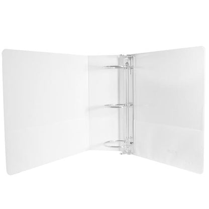 Carpeta kinera vinil aro "o" 4" blanca c/8