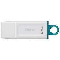 Memoria USB Kingston DataTraveler Exodia 64 GB 3.2 Gen1 Color Blanco