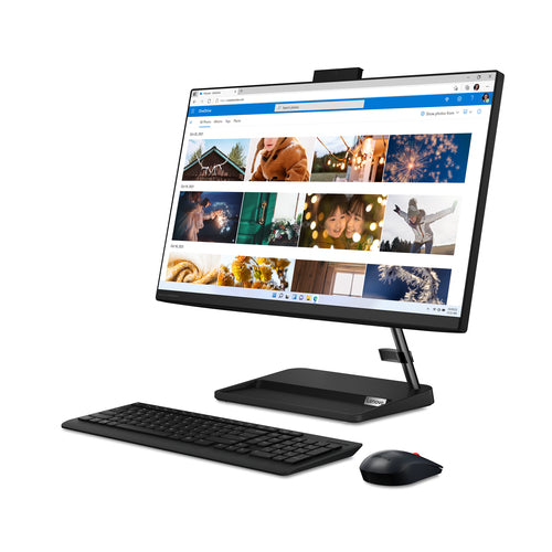All in One Lenovo IdeaCentre 3 24IAP7 23.8 in Intel Celeron 7305 1.10GHz 8GB 256GB SSD Windows 11 Home 64bits