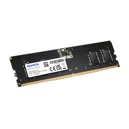 Memoria Ram Adata 8GB DDR5-4800Mhz U-DIMM Color Negro