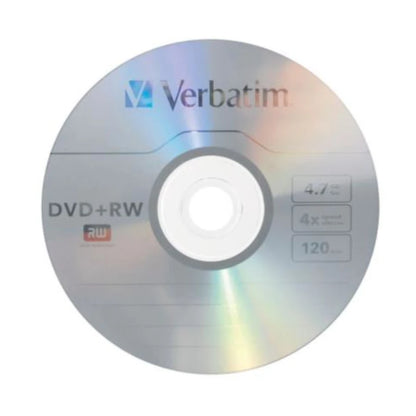 DVD+RW Verbatim 4X 4.7 GB 10PK Slim Case