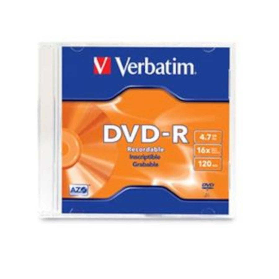 DVD-R Verbatim 4.7GB 16X Single Slim Case