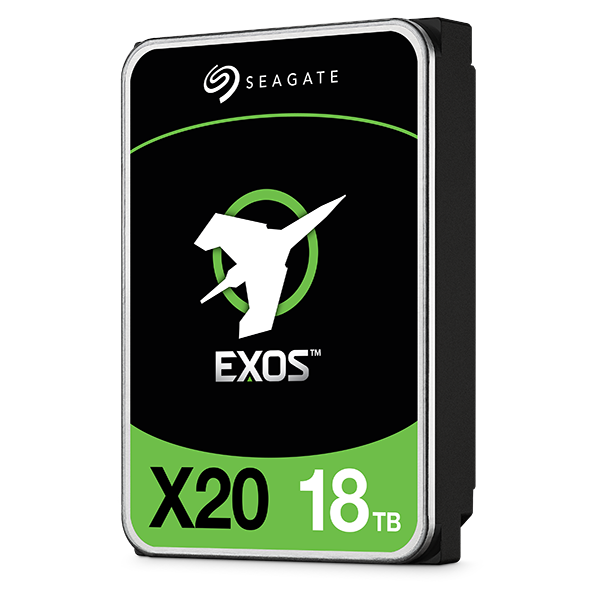 Disco Duro Seagate Interno EXOS X20 18TB 3.5 SATA3 6GB/S 256MB 7200RPM 24X7