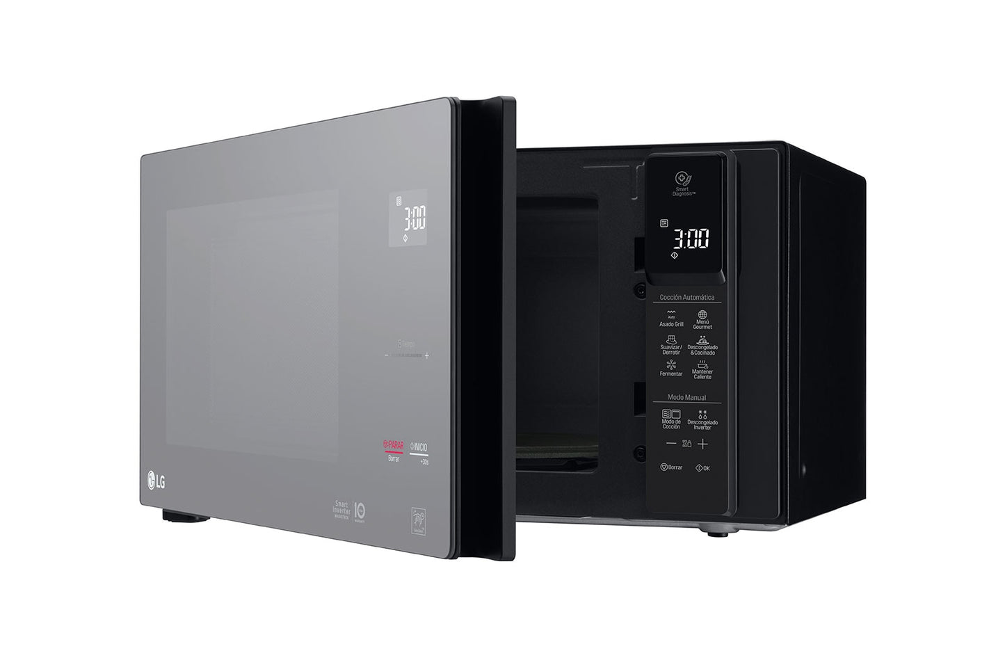 Horno Microondas LG Smart Inverter NeoChef 1.5 pies con Grill negro