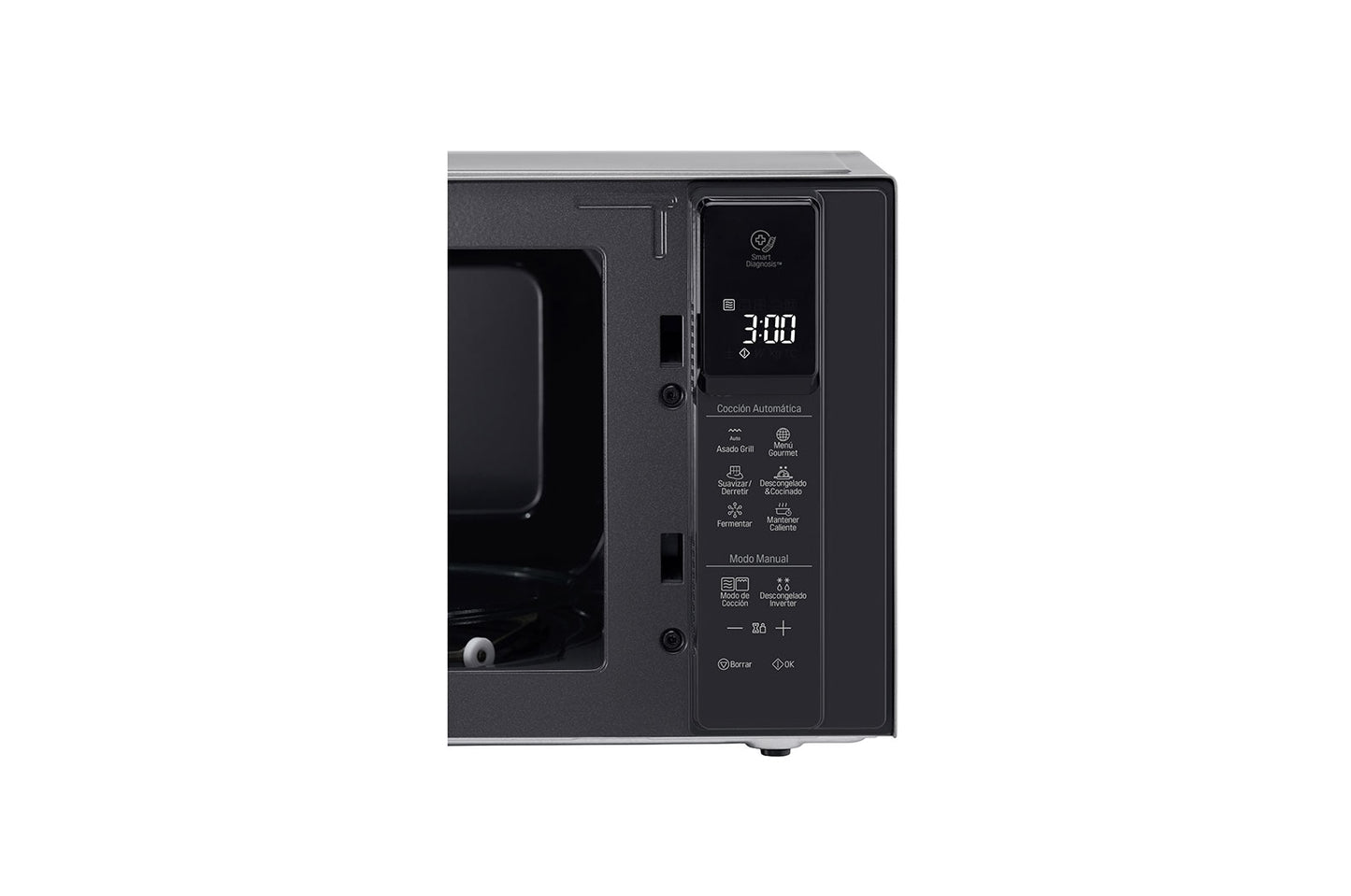 Horno Microondas LG Smart Inverter NeoChef 1.5 pies con Grill negro