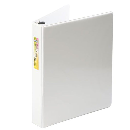 Carpeta kinera vinil aro "o" 1 1/2" blanca c/18