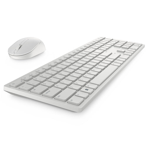 Teclado y mouse Dell Pro KM5221W  RF inalámbrico Español Blanco