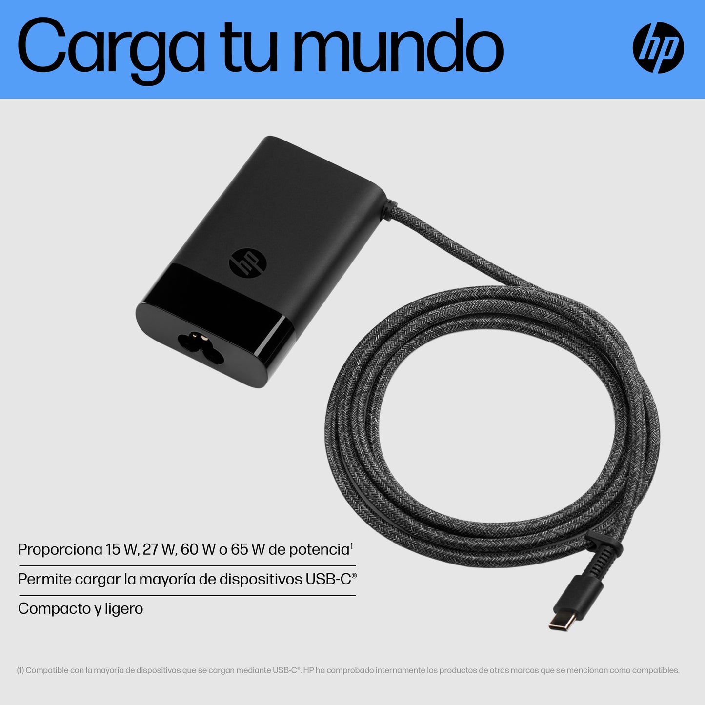 Cargador Laptop Hp 65w Usb-C