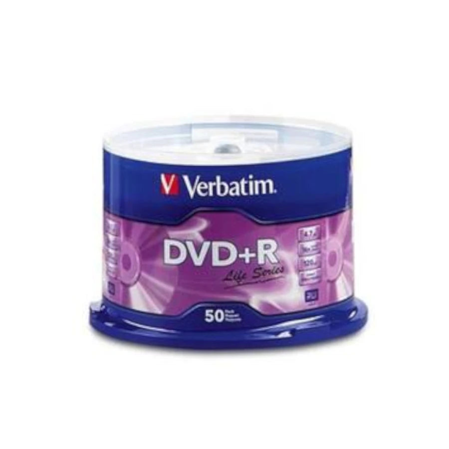 DVD+R Verbatim 4.7GB 16X Spindle C/50