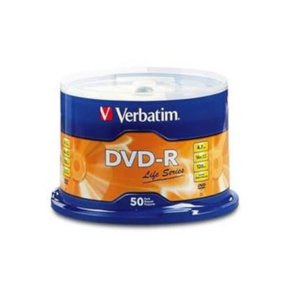 DVD-R Verbatim 4.7GB 16X Spindle C/50