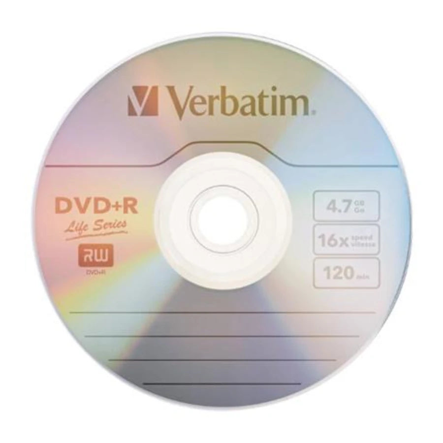 DVD-R Verbatim 4.7GB 16X Spindle C/50
