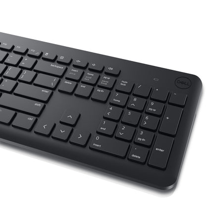 Teclado y Mouse Dell KM3322W Wireless Español Color Negro