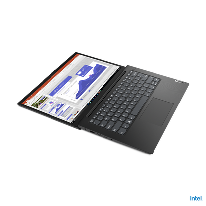 Laptop Lenovo V14 G2 IJL 14" Intel Celeron N4500 Disco duro 128 GB SSD Ram 4 GB Windows 11 Home Color Negro