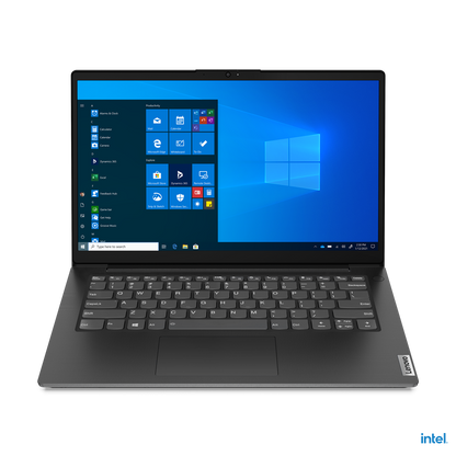 Laptop Lenovo V14 G2 IJL 14" Intel Celeron N4500 Disco duro 128 GB SSD Ram 4 GB Windows 11 Home Color Negro