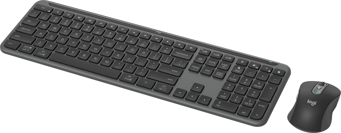 Kit Teclado y Mouse Logitech MK950 Inalambrico Graphite