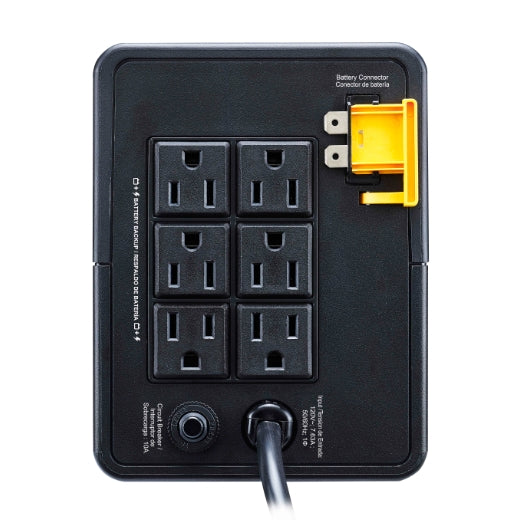 UPS APC Back 900VA/120V AVR 6 NEMA 5-15R