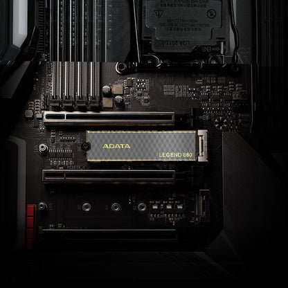 UNIDAD DE ESTADO SOLIDO ADATA LEGEND 8601000GB PCIE GEN 4 M.2 2280 VELOCIDAD 6000MBS/4000MBS COMPATIBLE CON PS5 DISIPADOR ALUMINIO
