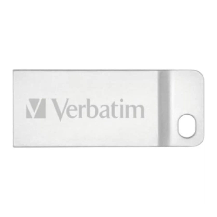Memoria USB Verbatim Metal Executive Flash 32 GB Color Plata