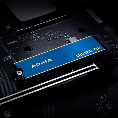 Unidad de Estado Solido SSD Adata 512GB Legend 710 NVMe M.2 1.000MB/s Escritura 2400 MB/s Lectura PCI Express 3