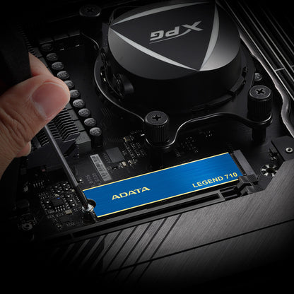 Unidad de Estado Solido SSD Adata 512GB Legend 710 NVMe M.2 1.000MB/s Escritura 2400 MB/s Lectura PCI Express 3