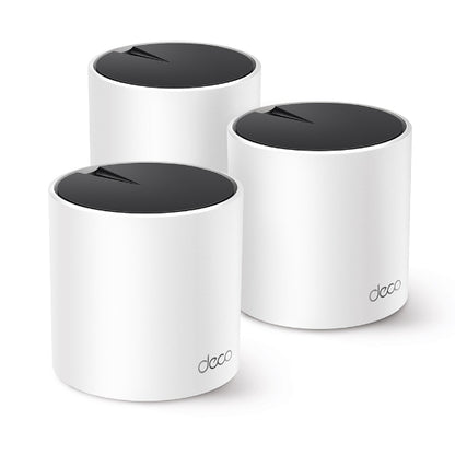 Punto de Acceso TP-Link MU-MIMO Mesh Wi-Fi 6 Double Band 574 Mbps at 2 4 GHz 2402 Mbps at 5 GHz 3 pack