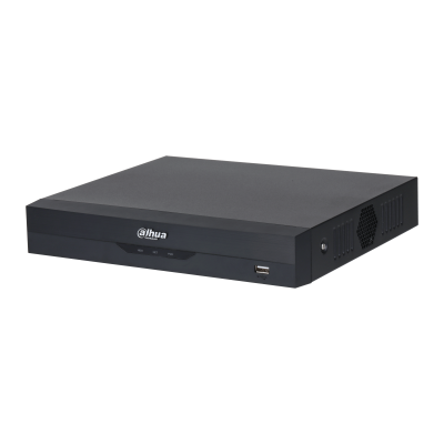 Grabador Dahua DVR 8 Canales 4k WizSense H.265+/ 8 Canales +8 IP Hasta 16 Canales IP/ 2 Canales de Reconocimiento Facial