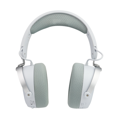 Diadema Game Factor HSB600 Gaming Inalámbrica RGB Triple Conectividad Micrófono Removible Surround 7.1 Color Blanco