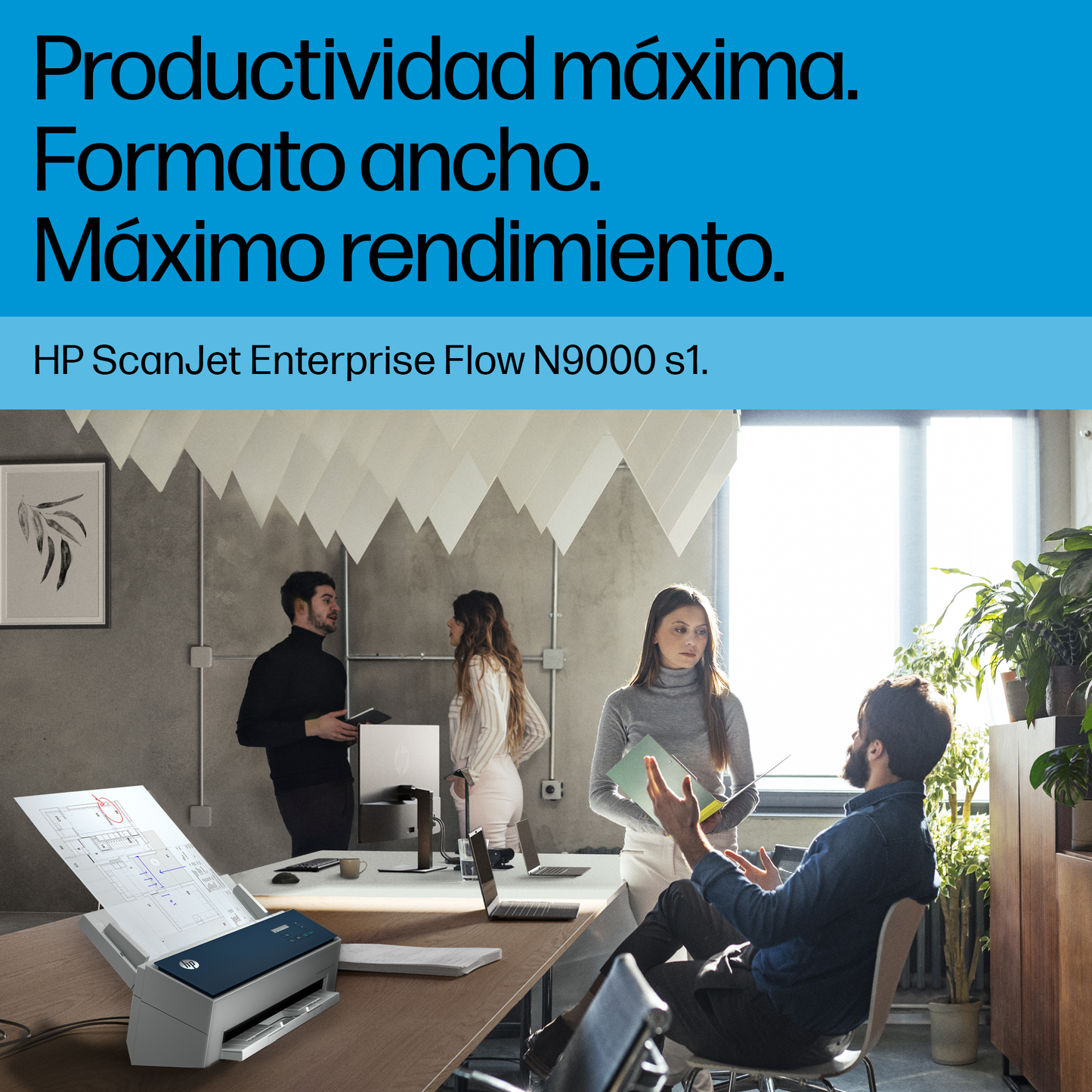 Escaner HP ScanJet Enterprise Flow 9000 s1