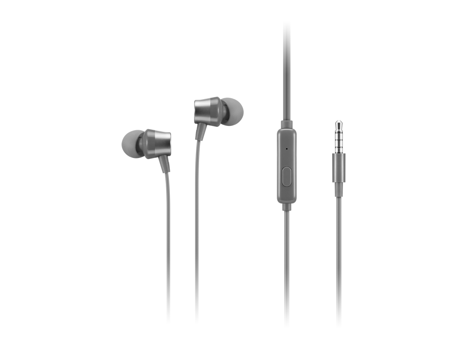 Audífonos Lenovo 110 In-Ear Color Gris