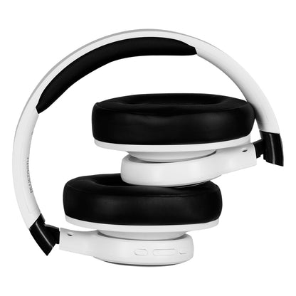 Vorago HPB-205-WH auricular y casco Auriculares Inalámbrico y alámbrico Diadema Llamadas/Música USB Tipo C Bluetooth Blanco