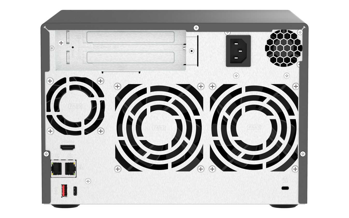 Unidad NAS QNAP TVS-h674 de 6 Bahias Intel Core i5 12400 hasta 4.4 GHz 32GB DDR4 2.5 GbE No incluye Discos