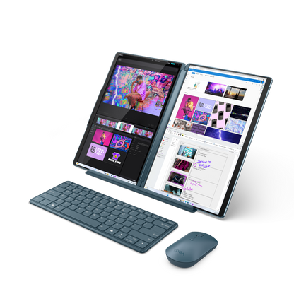 Laptop Lenovo Yoga Book 9 13.3 2880x1800 Táctil Intel Core Ultra 7 155U 16GB 1TB SSD Windows 11 Home Español